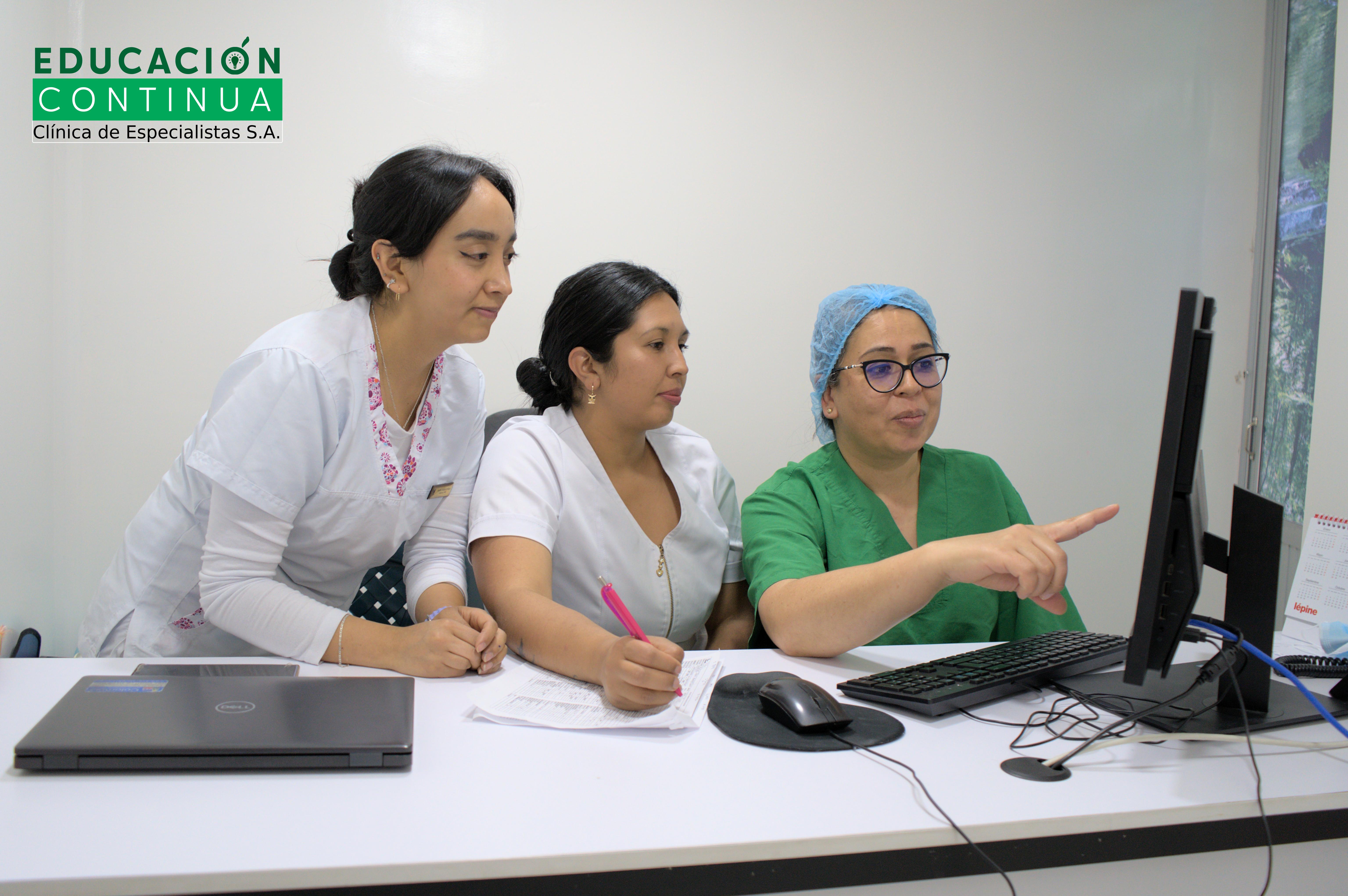 Entrenamiento en acción